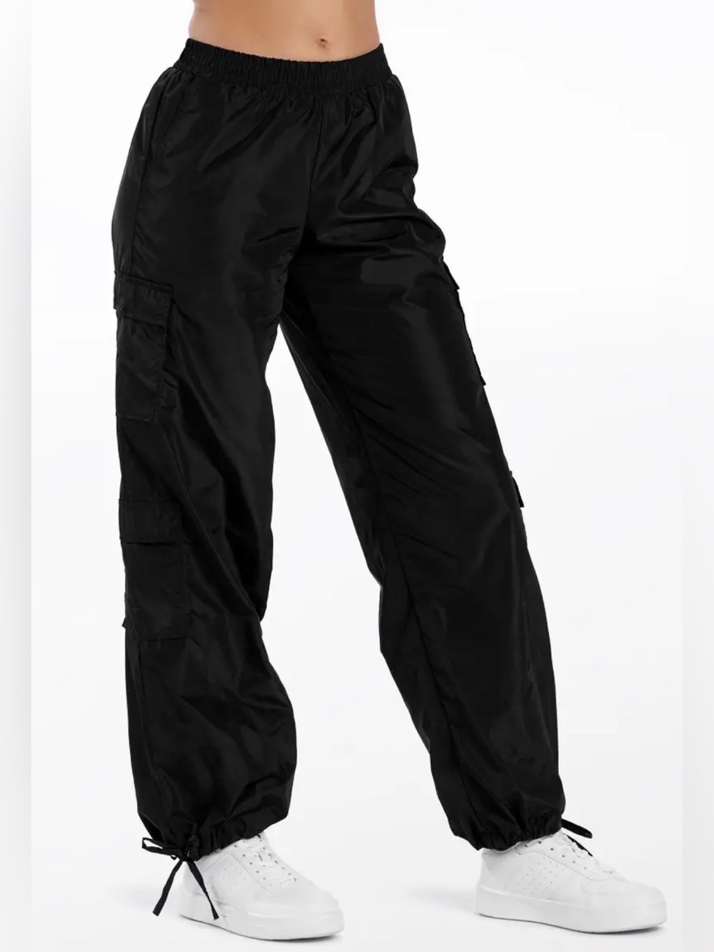 Weissman - Low Rise 4 Pocket Cargo Pants (Black)